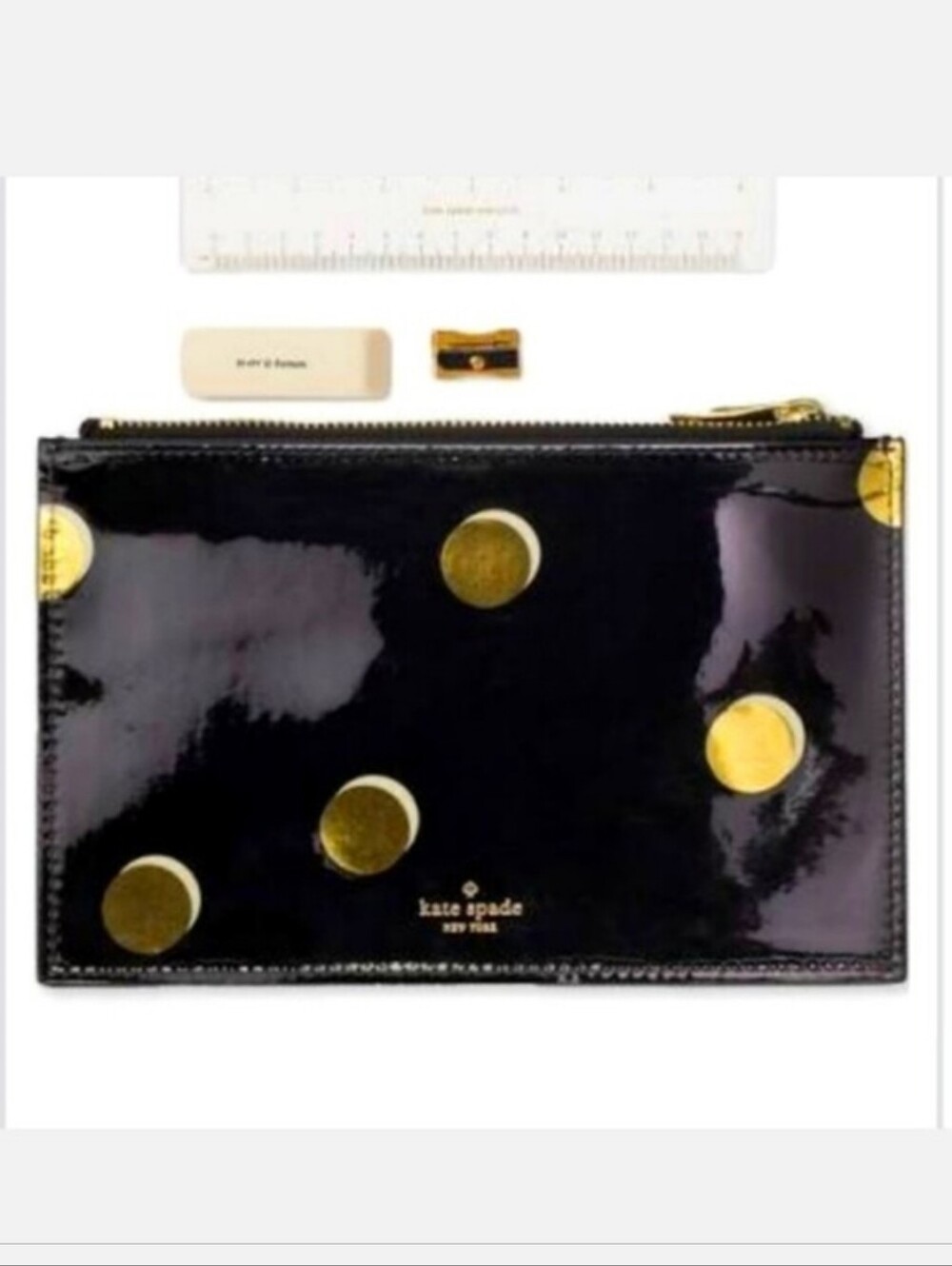 NWT Kate Spade Zipper Clutch+Accessories!